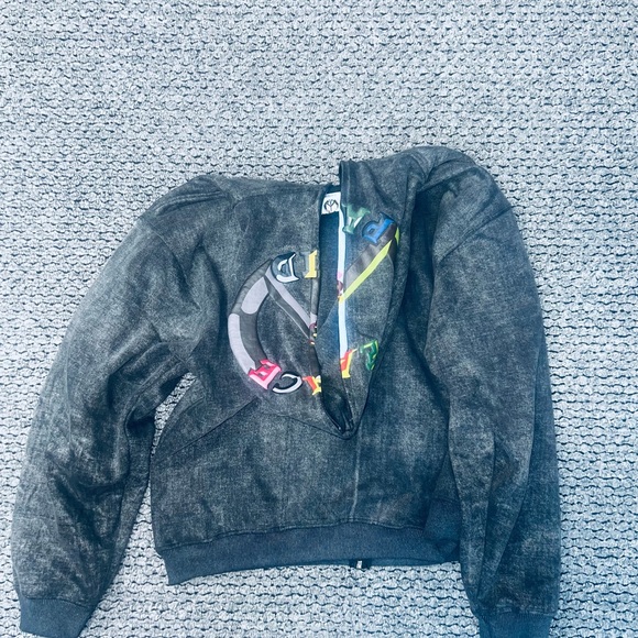 Black Graphic Hoodie - Picture 3 of 3